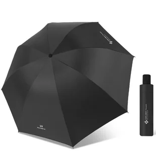 Automatyczny składany parasol parasolka czarny - Parasole - miniaturka - grafika 1