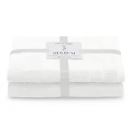 Ręczniki - AmeliaHome, Ręcznik Rubrum biały 50x90+70x130 cm - miniaturka - grafika 1