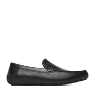 Mokasyny męskie - Mokasyny GINO ROSSI CEO-LUIGI-03 125AM Czarny - miniaturka - grafika 1