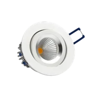 Oprawy, klosze i abażury - OXYLED Lampa wpuszczana LARSI L SLIM 6W 36 3000K biała 459741 - miniaturka - grafika 1