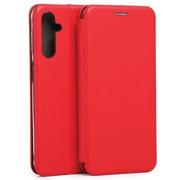 Portfele - Etui z klapką portfel do Samsung M34 5G M346 czerwony/red - miniaturka - grafika 1