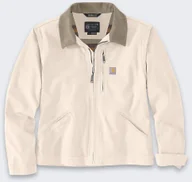 Kurtki i kamizelki sportowe damskie - Damska Kurtka Carhartt Detroit Canvas Natural - miniaturka - grafika 1