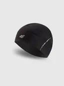 Czapki męskie - 4F Czapka do biegania uniseks - czarna L/XL - miniaturka - grafika 1
