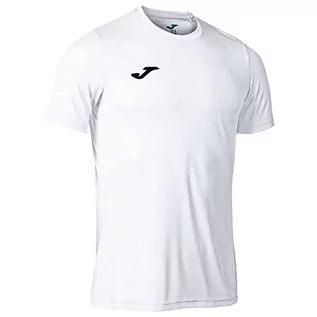 Koszulki męskie - Joma Męski T-shirt z krótkim rękawem, biały, XL - grafika 1