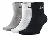 Skarpetki męskie - Nike Skarpetki Lightweight Quarter 3 kolory Stopki SX4706-901 r. 42-46 - miniaturka - grafika 1