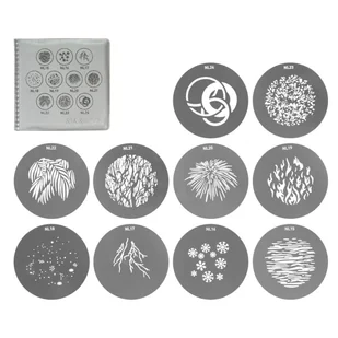 NANLITE GOBO Set 2 do Projectora PJ-FMM FM Mount - Kamery cyfrowe - akcesoria - miniaturka - grafika 1
