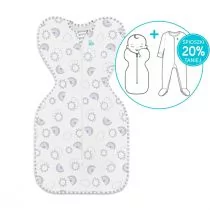 Love to Dream Otulacz Swaddle UP - rozmiar XS - tęcza - ETAP 1 Original - Rożki i beciki - miniaturka - grafika 1