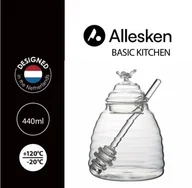 Pojemniki kuchenne - BASIC KITCHEN Słoik na miód 500ml - miniaturka - grafika 1