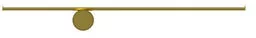 Flos - Coordinates W1 Lampa Ścienna Golden Flos - Lampy ścienne - miniaturka - grafika 1