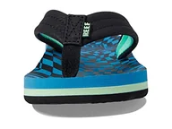 Moda i Uroda OUTLET - Reef Sandały dziecięce Little Ahi, Swell Checkers, 25 EU - miniaturka - grafika 1