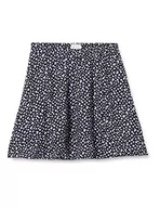 Spódnice - TOM TAILOR Dziewczęta Spódnica dziecięca ze wzorem 1033979, 30683 - Navy Offwhite Flower Allover, 128-134 - miniaturka - grafika 1