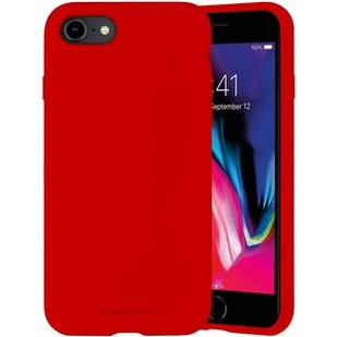 GOOSPERY Soft Case Liquid Case Bumper Silicone Case kompatybilny z iPhone 11 Pro Max Wstrząsoodporne etui na telefon komórkowy Pokrowiec Czerwony - Etui i futerały do telefonów - miniaturka - grafika 1