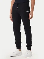 Spodnie sportowe męskie - KARL LAGERFELD Spodnie dresowe 705782 562917 Granatowy Regular Fit - miniaturka - grafika 1