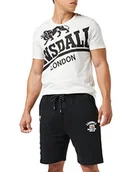 Spodenki męskie - Lonsdale Lonsdale Szorty męskie Knutton niebieski czarny l 117088 - miniaturka - grafika 1