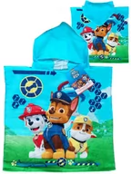 Okrycia kąpielowe dla dzieci - Ponczo poncho ręcznik z kapturem Psi Patrol Bawełna - miniaturka - grafika 1