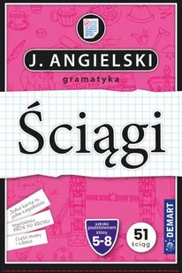 Język angielski. Gramatyka. Ściągi edukacyjne - Materiały pomocnicze dla uczniów - miniaturka - grafika 1