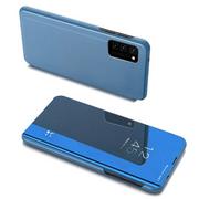 Etui i futerały do telefonów - Samsung Hurtel Clear View Case futerał etui z klapką Galaxy A32 5G niebieski - miniaturka - grafika 1