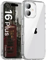 Etui i futerały do telefonów - Bizon Etui Case Halo do iPhone 16 Plus, przezroczyste - miniaturka - grafika 1