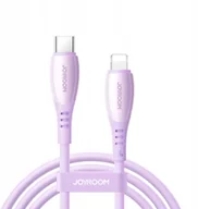 Kable USB - Kabel USB Joyroom Kabel Joyroom S-A59 Vibrant Series 30W USB-C - Lightning 1,2m - fioletowy - miniaturka - grafika 1