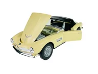 Samochody i pojazdy dla dzieci - Welly Bmw 507 Z Dachem Beżowy 1:24 Samochów Nowy Metalowy Model - miniaturka - grafika 1