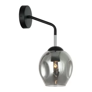 Italux Borgo WL-30843-1 BK+SG WL-30843-1 BK+SG - Lampy ścienne - miniaturka - grafika 1