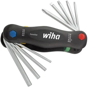 Wiha Różnorodne klucze w praktycznym uchwycie PocketStar 9-cz. 351PG9X (25293) - Klucze i nasadki - miniaturka - grafika 2