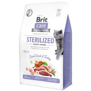 Brit Care Cat Grain Free Sterilized Weight Control 7 kg - Sucha karma dla kotów - miniaturka - grafika 1