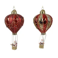 Bombki - Bombka szklana balon mix 2 rodzajów - miniaturka - grafika 1