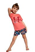 Piżamy dla dziewczynek - Cornette Kids 249/94 Seahorse piżama dziewczęca - miniaturka - grafika 1