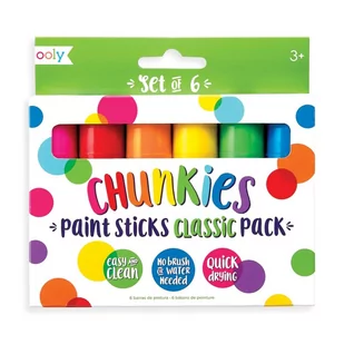 Farba w kredce Chunkies Paint Sticks 6 sztuk - Przybory szkolne - miniaturka - grafika 1