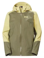 Kurtki i kamizelki sportowe damskie - Helly Hansen Kurtka funkcyjna "Verglas" w kolorze khaki - miniaturka - grafika 1