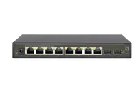 Pozostałe akcesoria sieciowe - LevelOne GES-2110 łącza sieciowe Zarządzany L2 Gigabit Ethernet (10/100/1000) Czarny - miniaturka - grafika 1