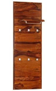 Wieszak ścienny z drewna sheesham T2-G17 - Wieszaki i stojaki Wieszak ścienny z drewna sheesham T2-G17 - Wieszaki i stojaki - miniaturka - grafika 1