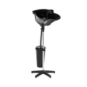 Myjki fryzjerskie - physa Myjka fryzjerska uchylna ze zbiornikiem na wodę czarna - Myjki fryzjerskie - miniaturka - grafika 1