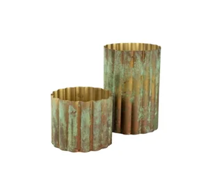 Garden green Osłonka metal C - Donice - miniaturka - grafika 1