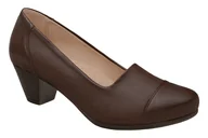 Czółenka - Czółenka na obcasie AXEL Comfort 1542 Brązowe półbuty Kosela Medic 9542 na Haluksy - miniaturka - grafika 1