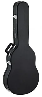 Ortega Guitars Guitars Walizka na gitarę Classic - czarna, płaska góra, seria Economy, chrom Hardware, 100 mm głębokości (OCCSTD-T) OCCSTD-T - Gitary klasyczne - miniaturka - grafika 1
