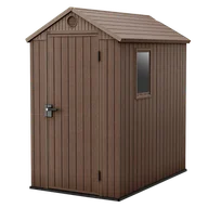 Altany ogrodowe - Keter Szopa ogrodowa Darwin, 4x6, stylizowana na drewnianą Benelux - miniaturka - grafika 1