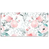 Podkładki na biurko - Mata ochronna z nadrukiem Malowane maki 120x60 cm, Dywanomat - miniaturka - grafika 1