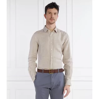 Koszule męskie - Windsor Lniana koszula Lapo-W | Shaped fit - grafika 1