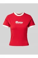 Koszulki i topy damskie - T-shirt z mieszanki bawełny model LEWISTOWN - Dickies - miniaturka - grafika 1