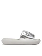Buty dla dziewczynek - MICHAEL Michael Kors Klapki MK01421040 Srebrny - miniaturka - grafika 1