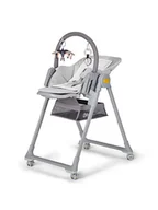 Krzesełka i taborety dla dzieci - Kinderkraft Krzesełko dziecięce 2w1 "Lastree" w kolorze szarym - miniaturka - grafika 1