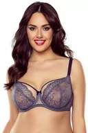 Biustonosze - Vivisence 1044 granatowy 80E Biustonosz miękki - miniaturka - grafika 1