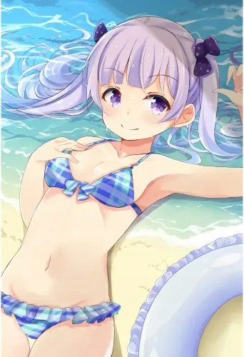 Plakat Anime Manga New Game+ ng_029 A3 (custom)