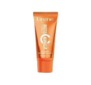 Lirene Vitamin Glow Podkład rozświetlający 001 Natural 30ml - Podkłady do twarzy - miniaturka - grafika 1