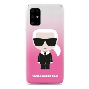 Karl Lagerfeld Ikonik Etui do Samsung Galaxy S20+ PLUS (pink) - Etui i futerały do telefonów - miniaturka - grafika 1