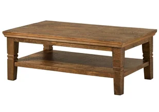 Ława Rodez #123 Drewniana Mango Lakierowana Stolik Kawowy 120X75X45 Cm B 7661 - Ławy i stoliki kawowe - miniaturka - grafika 1