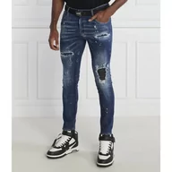 Spodnie męskie - Dsquared2 Jeansy Super Twinky Jean | Slim Fit - miniaturka - grafika 1