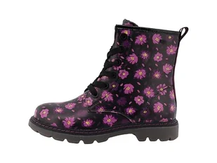 Tom Tailor Kids 4270160034 Modne kozaki, Black-Multi, 36 EU, czarny Multi, 36 EU - Kozaki damskie - miniaturka - grafika 1